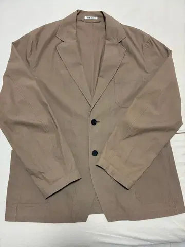 오라리 FINX HARD TWIST GABARDINE JACKET