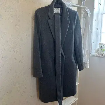 TETI 그레이 체스터 코트