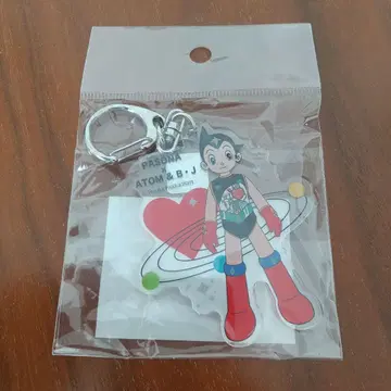 오사카 만국 박람회 기념 아톰 아크릴 키링 우주 디자인