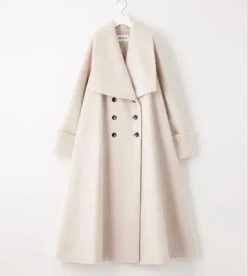 EMMEL REFINES 롱 코트 아이보리