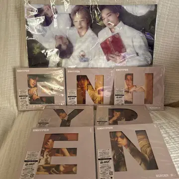 ENHYPEN BORDER 덧없는 7 형태 세트