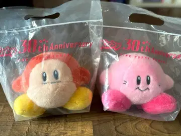 [ 미개봉 새상품 ] 별의 커비 30th 봉제 인형 커비 와돌디 세트