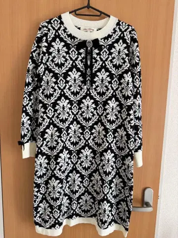 SuperBeauty 긴팔 니트 원피스