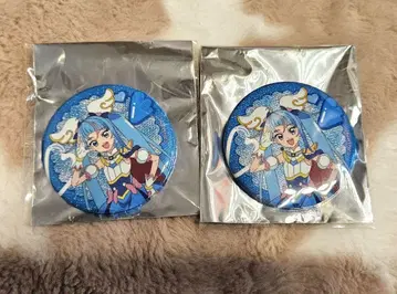 타워 레코드 카페 큐어 스카이 캔뱃지 2개 세트