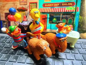 Applause 세서미 스트릿 PVC 피규어 6종 모듬 A