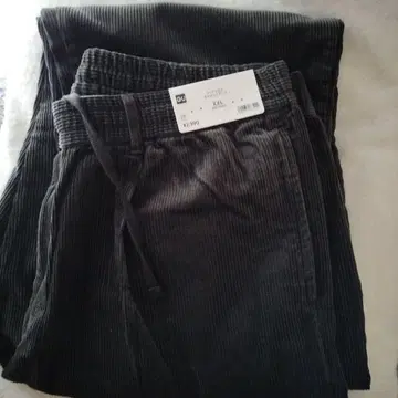 코듀로이 캐럿 팬츠 XXL 다크 그레이