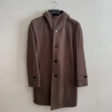 BLACK LABEL CRESTBRIDGE 숏 비버 후디드 코트 M