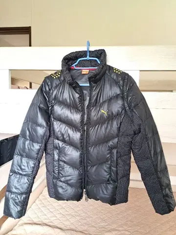 Puma 블랙 다운 자켓