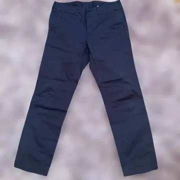 SHIPS 네이비 치노 팬츠 허리 40cm