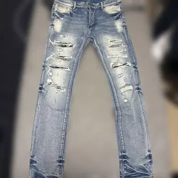 mnml 슬림 핏 청바지