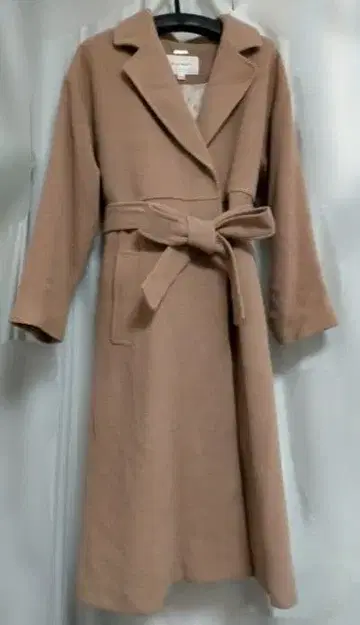 JILLbyJILL STUART 라이트 모사 A라인 체스터 코트 베이지