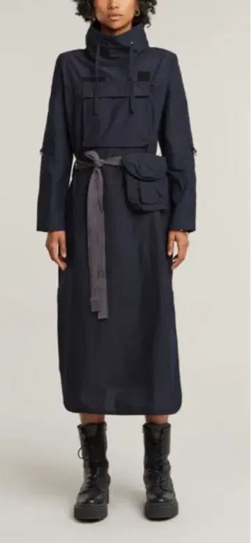 지스타로우 아노락 튜닉 드레스