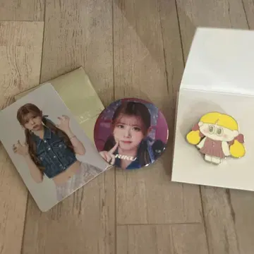 NiziU 리쿠 NiziU 유니버스 혜택 트레이딩 카드 핀 배지 캔뱃지