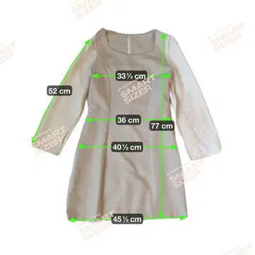 베이지 스퀘어 넥 원피스 a 사이즈