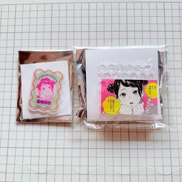 극락가 명언 아크릴 배지 컬렉션 마그넷 야야