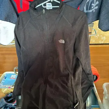 THE NORTH FACE 블랙 플리스 자켓 XL