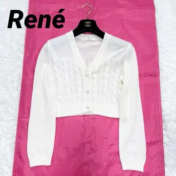 [ 새상품급 ] 르네 가디건 펄 케이블 짜임 34 겉옷 2020년