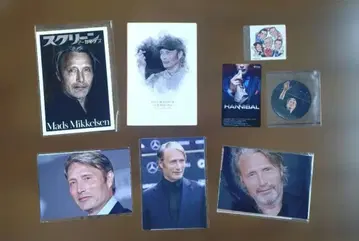 마츠 미켈슨 SCREEN 브로마이드 세트 3종 엽서 스티커