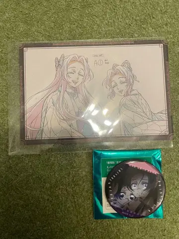 호접 자매의 눈빛 캔뱃지와 다이닝 나눔 엽서 세트