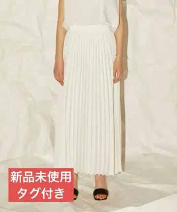 NORC 노 아코디언 플리츠 스커트 롱 스커트 미사용 새상품