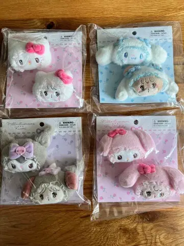 [ 총 4종류 컴플리트 ] mikko illustrations 헤어 클립