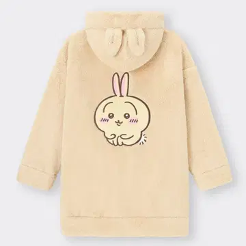 GU 토끼 치이카와 마쉬멜로우 필 라운지 후드티 XL