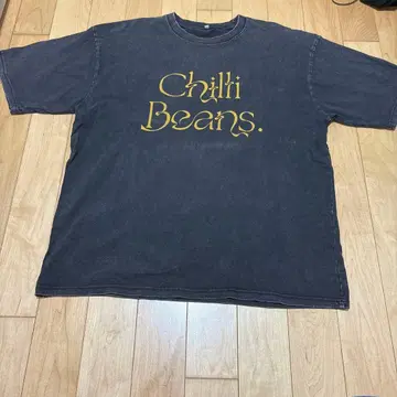 Chilli Beans. 다크 그레이 티셔츠 L 사이즈