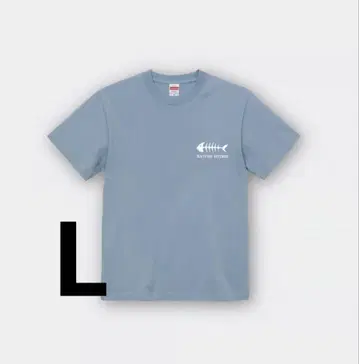 shank 프린트 파랑 T셔츠