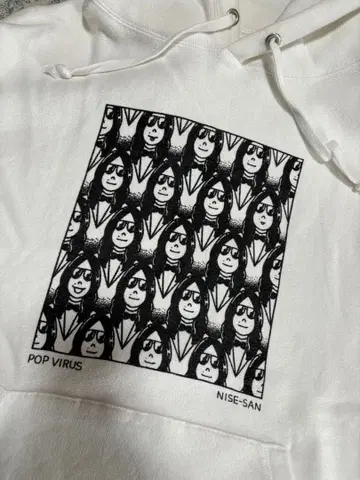 호시노 겐 POP VIRUS 니세아키 후드티 후디