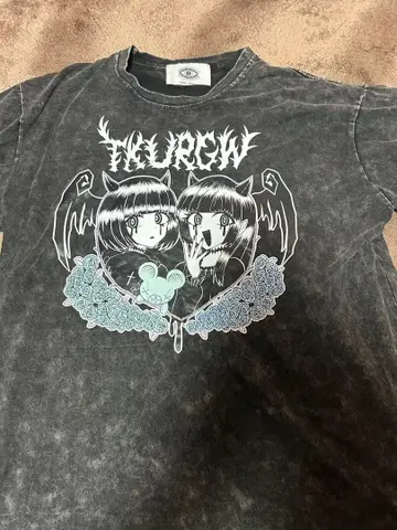 TOKYO URAGAWA 그래픽 T셔츠 도쿄 뒷면