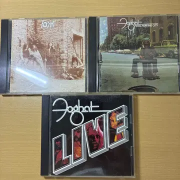 FOGHAT CD 3개 세트