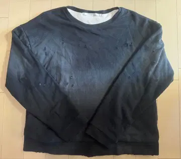 JOURNAL STANDARD TRISECT 페이드 가공 맨투맨