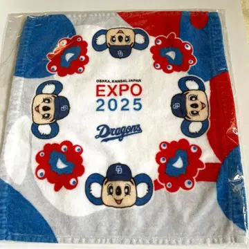 [ 미개봉 새상품 ] EXPO2025 미야쿠미야쿠&도아라 핸드 타월