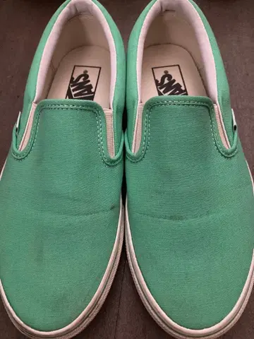 VANS 그린 슬립온