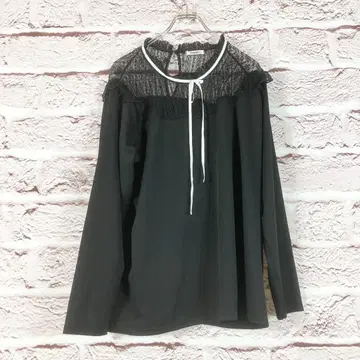 zzr78 SUREVE + 레이스 튜닉 시스루 3XL