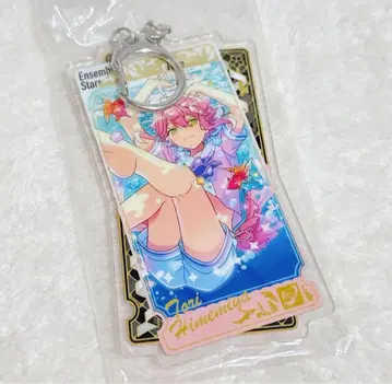 앙스타 히메미야 토리 양면 아크링 키링 탄산금어