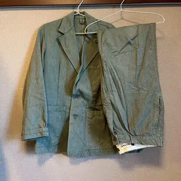 [ 레어 사이즈 ] 셋업 스웨덴군 프리즈너 팬츠 자켓