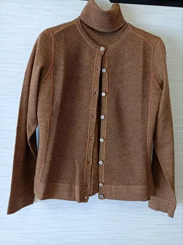 HIROKO BIS 브라운 니트 앙상블