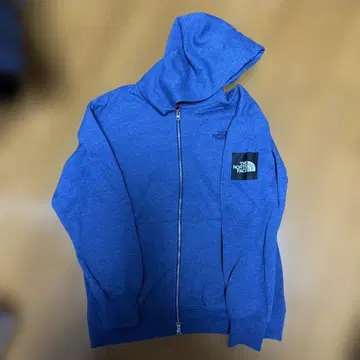 THE NORTH FACE 풀 집업 후드티 파랑