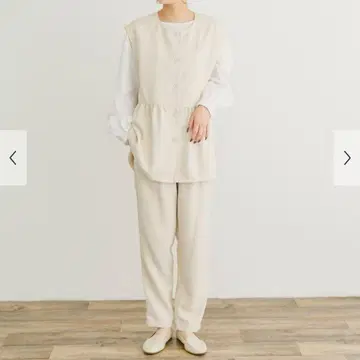 어반 리서치 페플럼 블라우스 팬츠 3세트