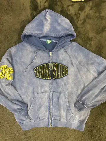 THAT'S LIFE 타이다이풍 집업 후드티 M