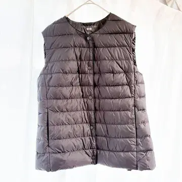 유니클로 울트라 라이트 다운 블랙 심플 무지 비즈니스 아웃도어