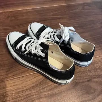 CONVERSE ALL STAR 블랙 로컷 스니커즈