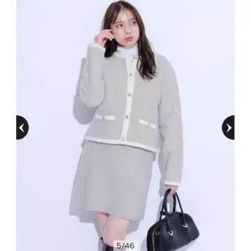 마이 스트라다 부클레 자켓 셋업 그레이지