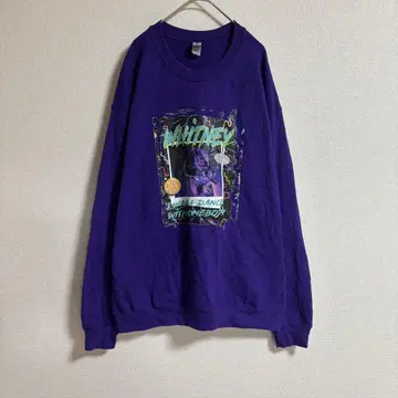 수입 구제 의류 GILDAN 휘트니 휴스턴 프린트 맨투맨