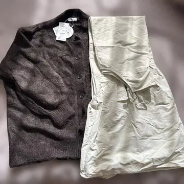 로리즈팜 니트 가디건 원피스 세트