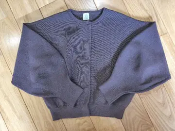 Dart and Stripes 브라운 가디건