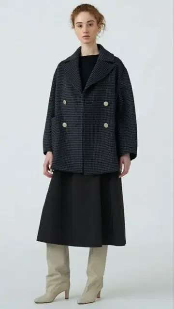 울 비버 멜톤 숏코트 Ballsey 투모로우랜드