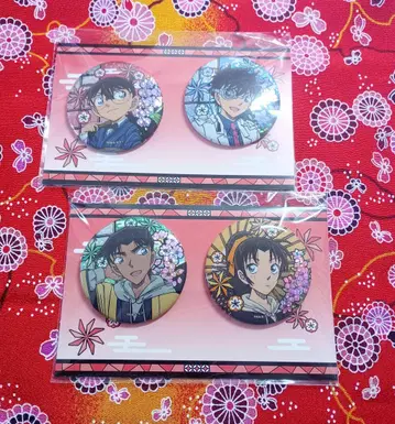 명탐정 코난 100만 달러의 오릉성 홀로그램 캔뱃지 set-2