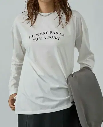 로고 롱T abahouse 아바하우스 마비 상의 티셔츠